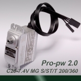 light  200° travel Professional digital MIBL (pulse width 1.0~2.0ms) MG servo