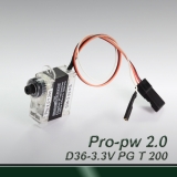 Mini 200° travel-professional digital (pulse width 1.0~2.0ms)  servo