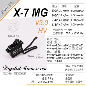 X series new all metal（steel gear） series